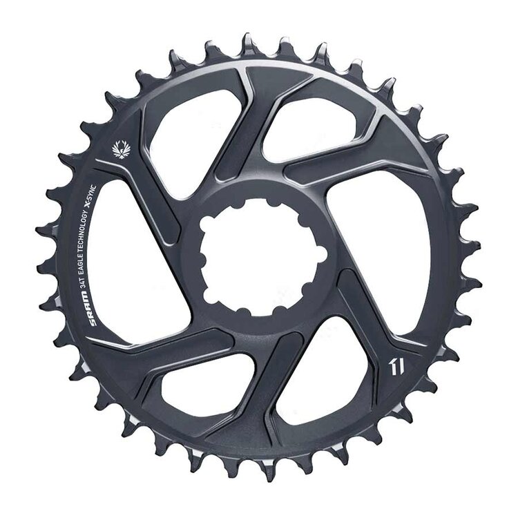 SRAM SRAM, GX Eagle C1, Chainring, Teeth: 32, Speed: 11/12, BCD: Direct Mount, Aluminum, Grey, 3mm
