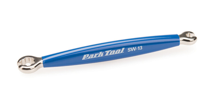 Park Tool SW-13 Spoke Wrench For Mavic Wheels, 6 Splines/5.65mm and 6 Splines/9mm