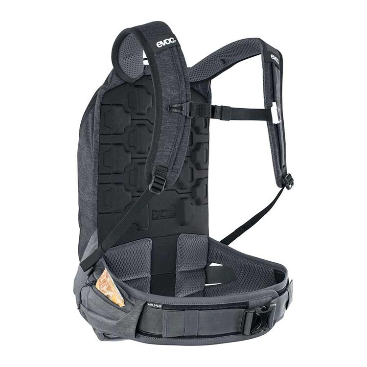 Evoc EVOC Trail Pro 10 Protector Backpack, 10L, Carbon/Grey, LXL