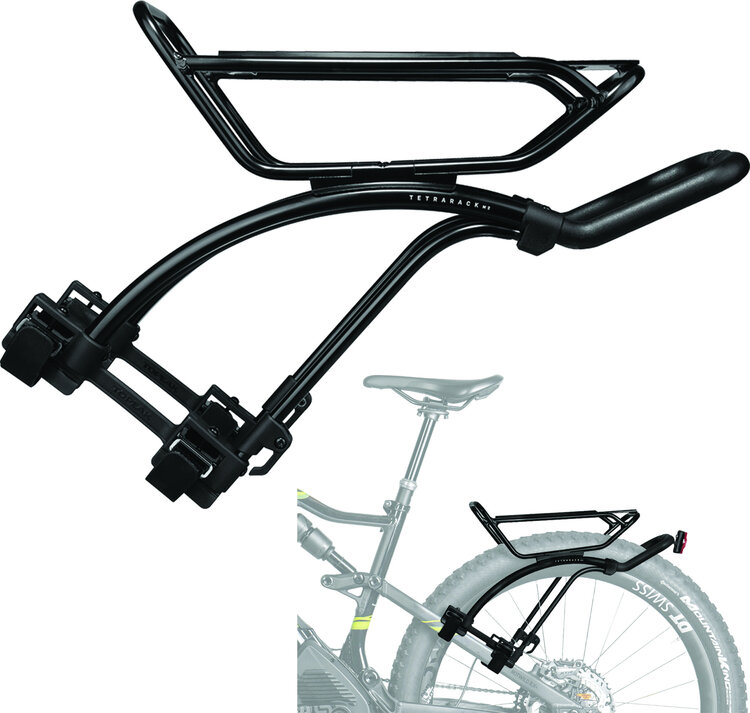 TOPEAK TETRARACK M2 STRAP MOUNT ON SEATSTAYS FOR MTB REAR