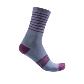 Castelli Superleggera W 12 Sock Violet Mist - S/M
