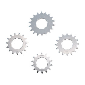 Shimano CASSETTE SPROCKET, SHIMANO DX(98)CS-MX66 SINGLE 16T CHROME PLATED W/O SPACER & LOCK RING