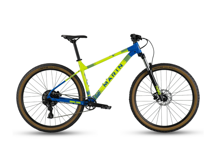 Marin Bobcat Trail 3 Thumbs Neon Blue
