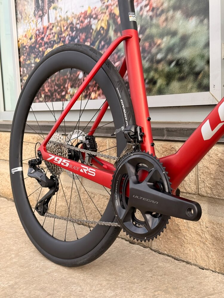 Look 795 Blade 2 RS Ultegra Red Chrome Glossy - Large