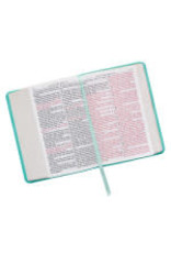 Large Print Teal Compact Bible