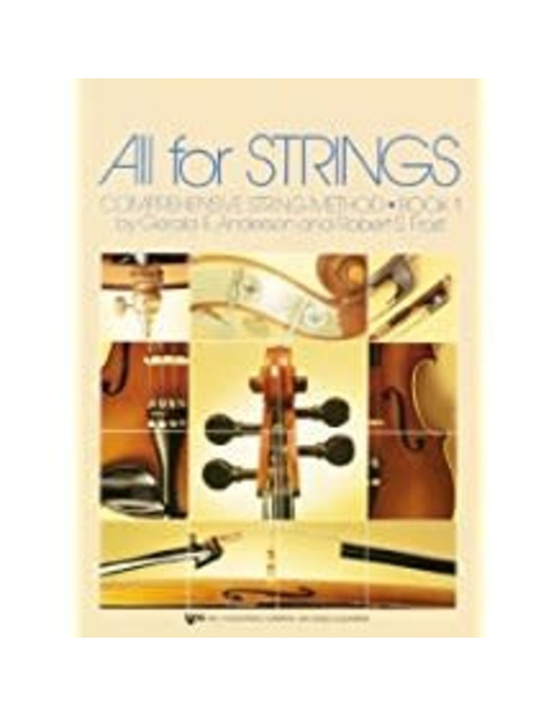 All for Strings Book 1 String Bass