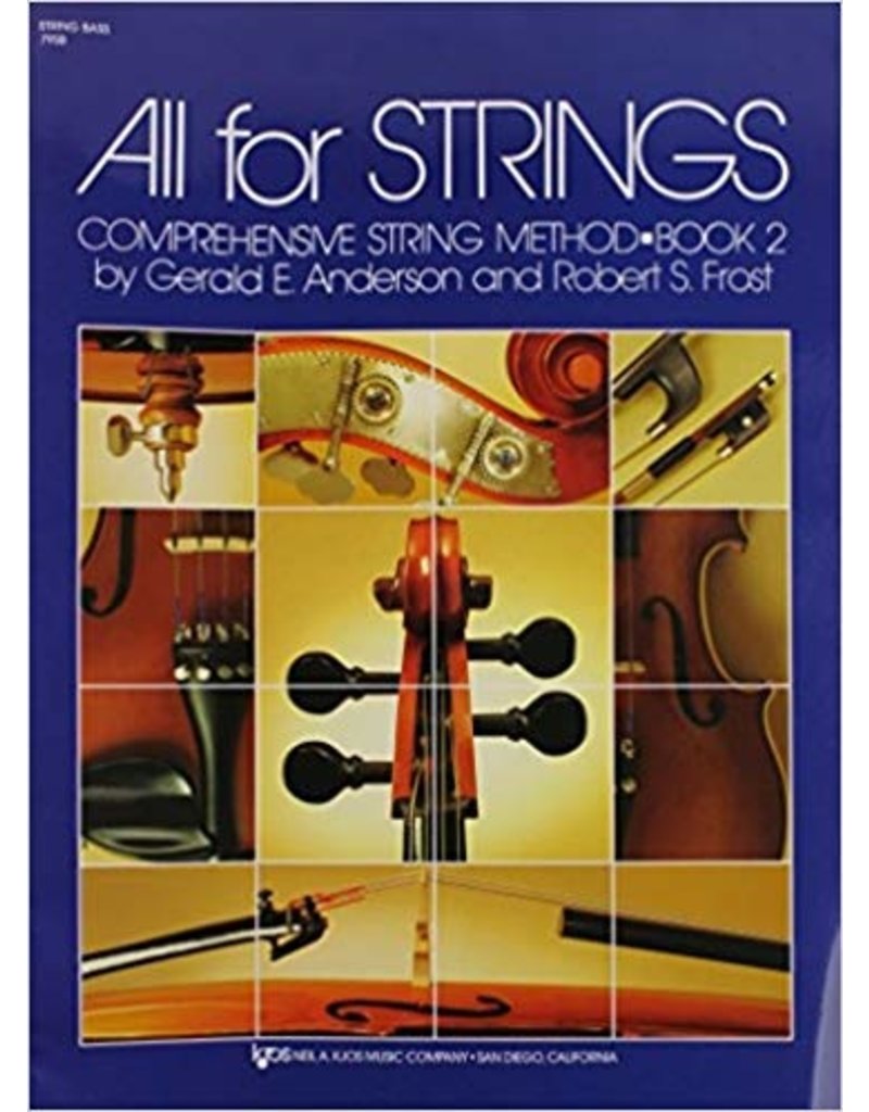 All for Strings Book 2 String Bass