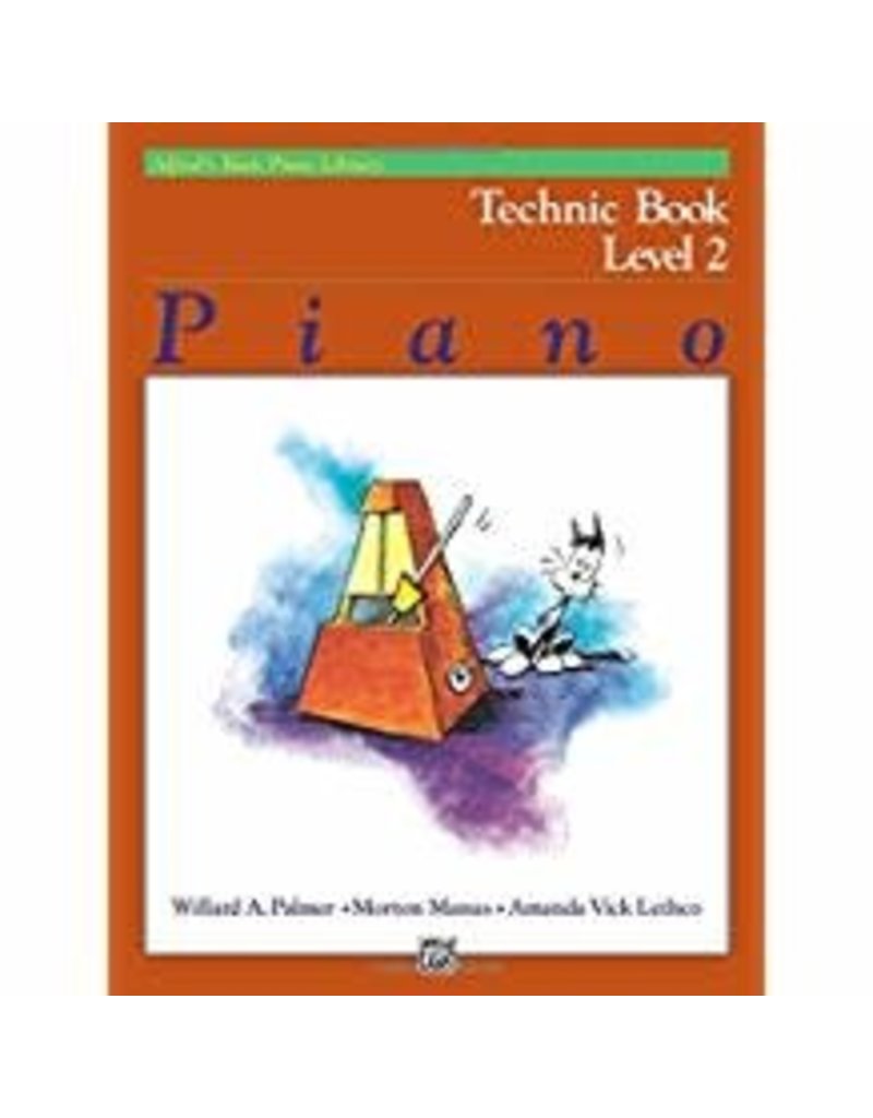 Technic Book Level 2 Alfred's Basic Piano Library