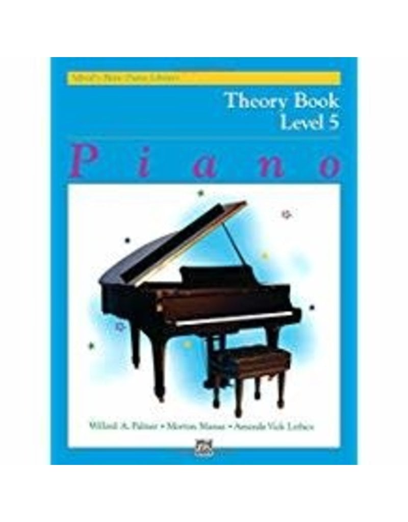 Theory Book Level 5 Alfred's Basic Piano Library