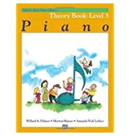 Theory Book Level 3 Alfred's Basic Piano Library