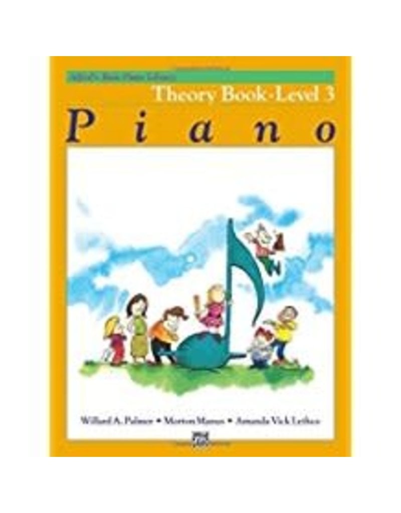 Theory Book Level 3 Alfred's Basic Piano Library
