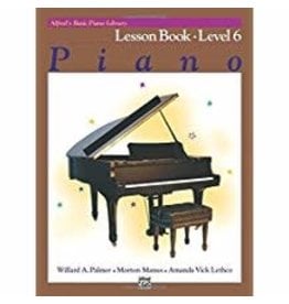 Lesson Book Level 6 Alfred's Basic Piano Library