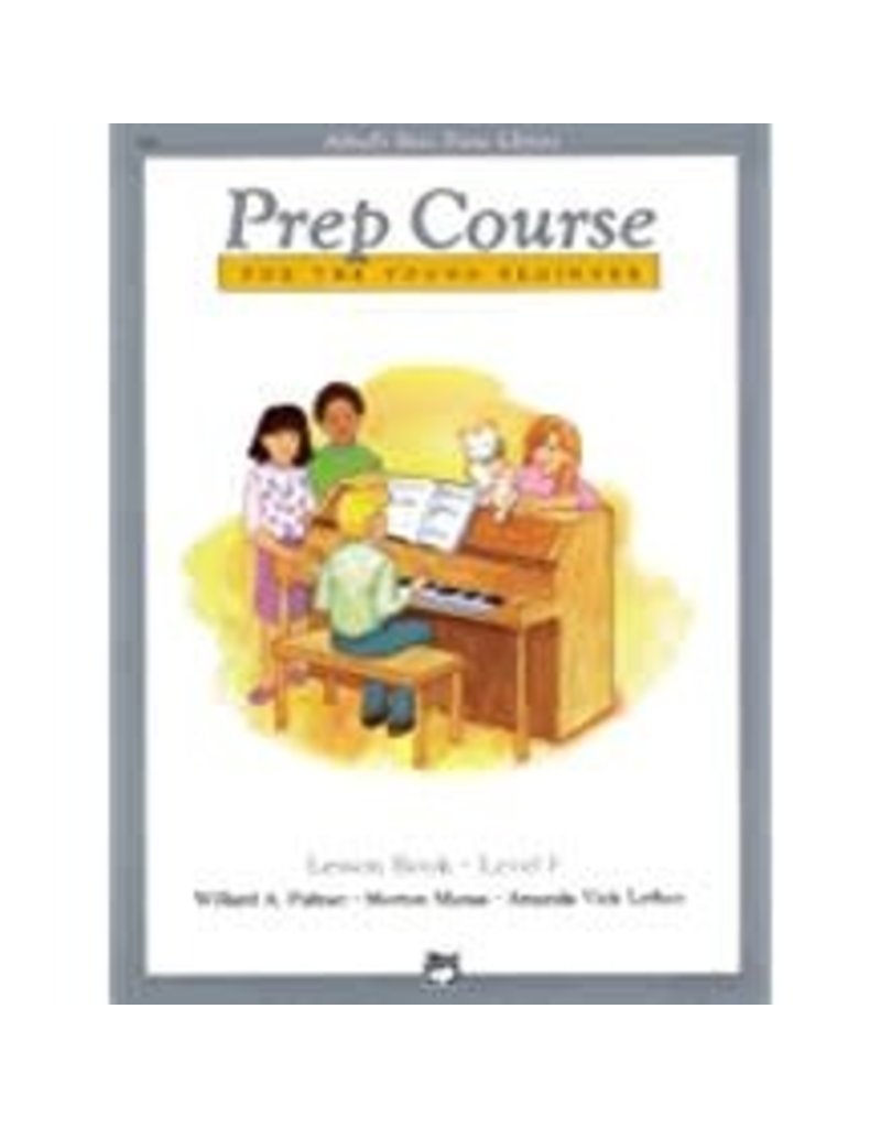 Prep Course For the Young Beginner Lesson Book Level F Alfred's Basic Piano