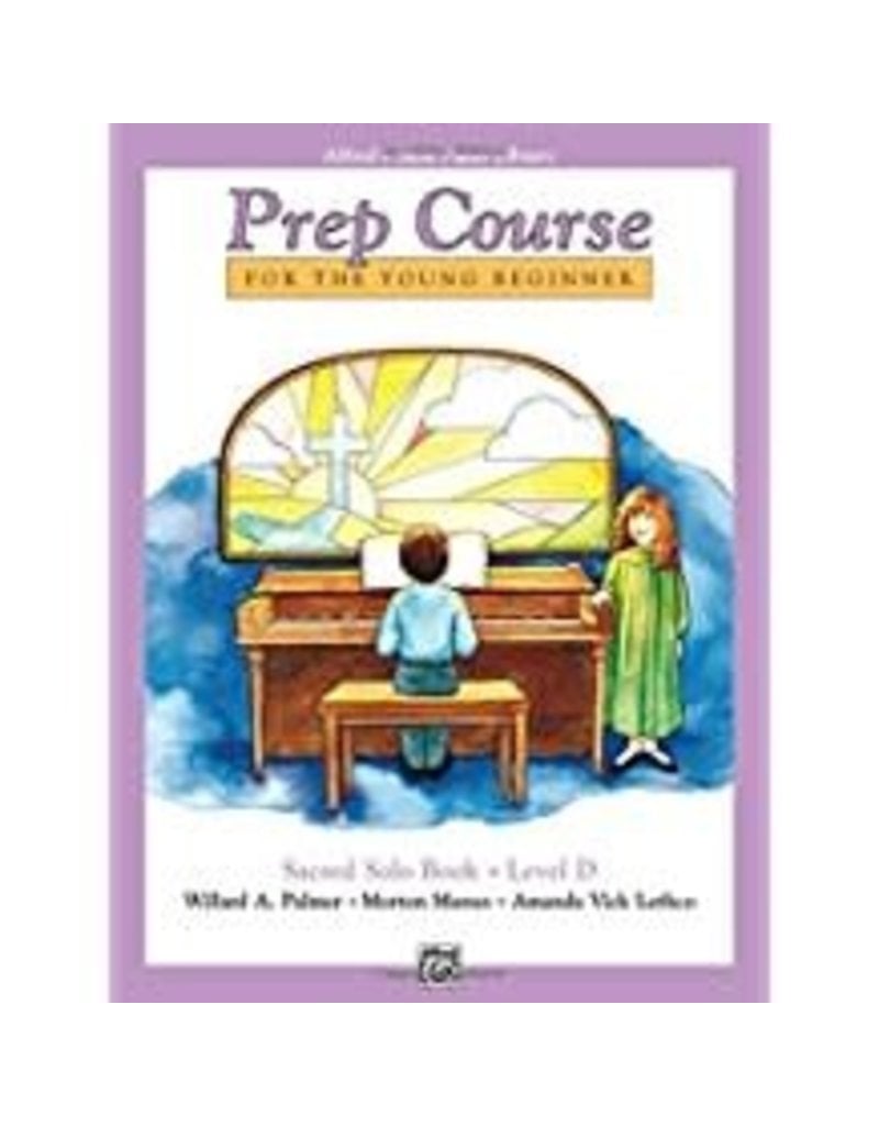 Prep Course Sacred Solo Book Level D Alfred's Basic Piano Library