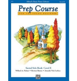 Prep Course Sacred Solo Book Level E Alfred's Basic Piano Library