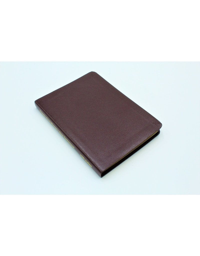 Classic Soul Winner's New Testament Burgundy Genuine Bonded Leather