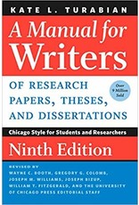 Manual for Writers 9th Edition