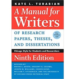 Manual for Writers 9th Edition