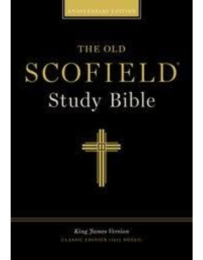 Old Scofield Study Bible, Black Bonded Leather, Classic Edition