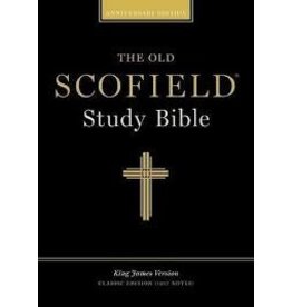 Old Scofield Study Bible, Black Bonded Leather, Thumb-Indexed, Classic Edition
