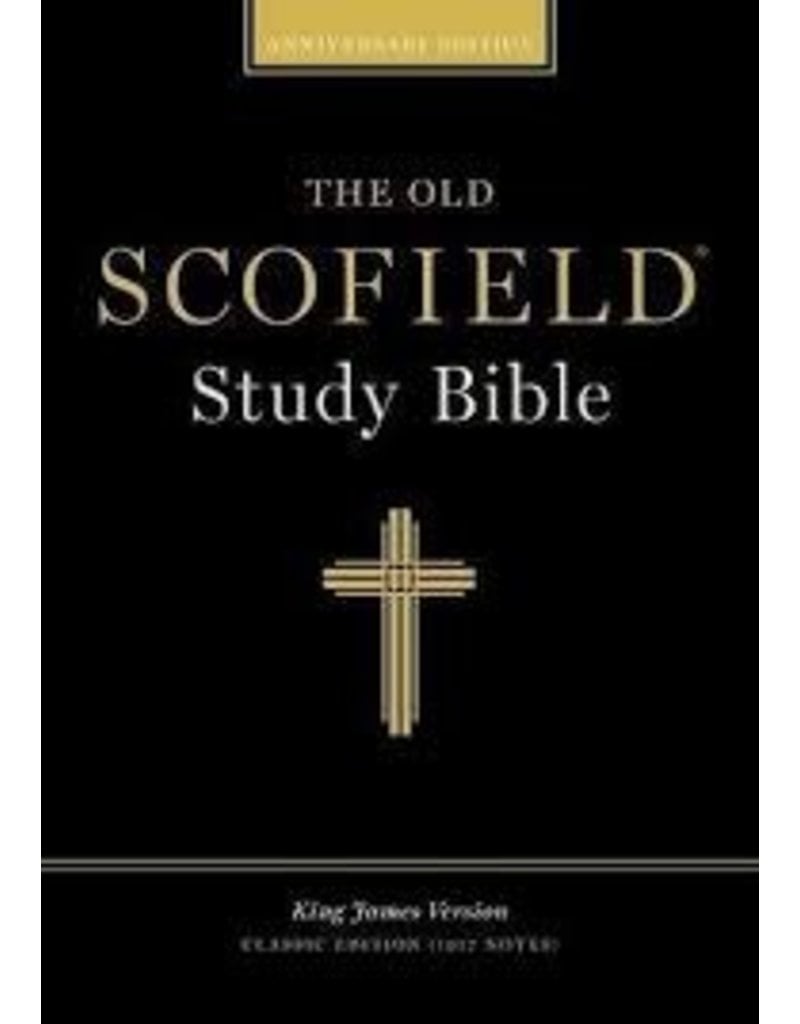 Old Scofield Study Bible, Black Bonded Leather, Thumb-Indexed, Classic Edition