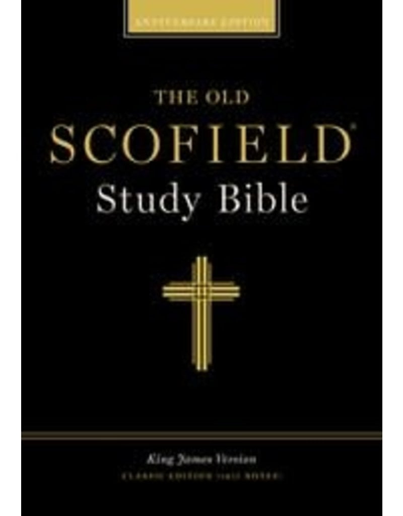 Old Scofield Study Bible, Burgundy Genuine Leather, Classic Edition