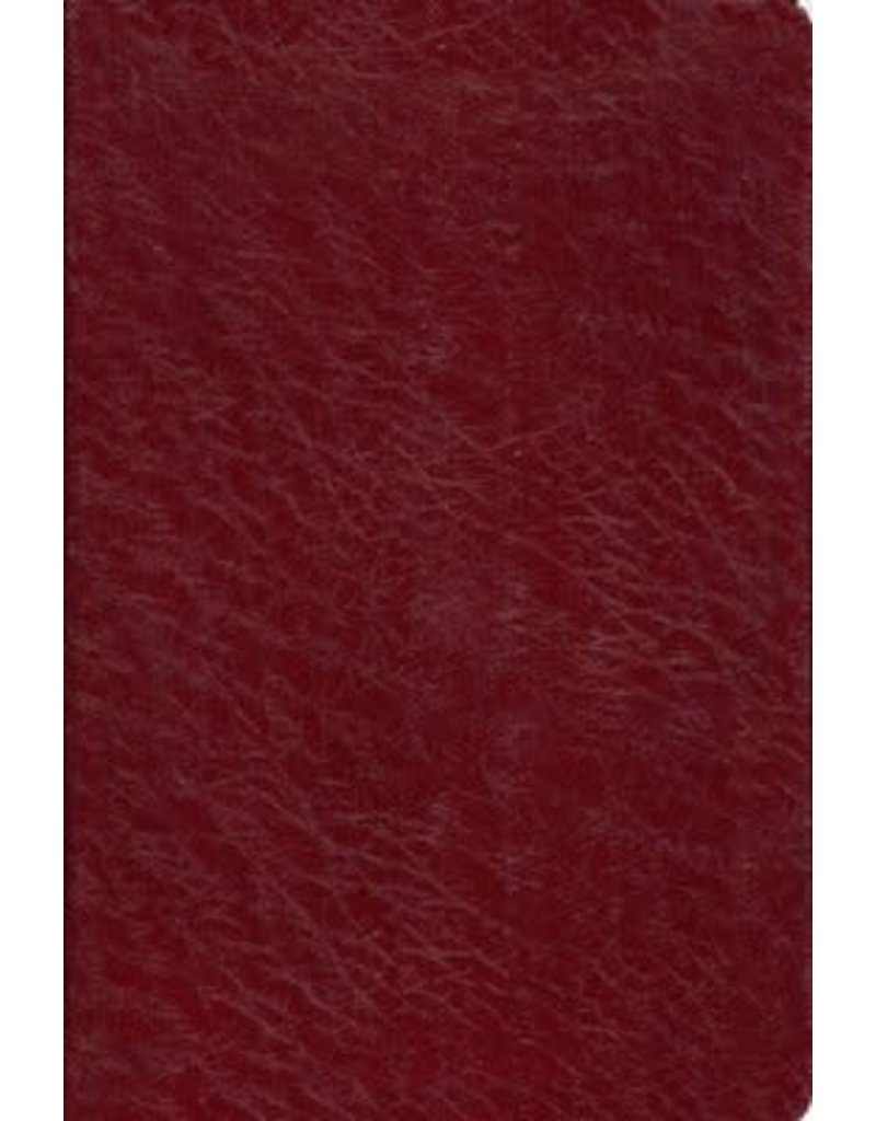 Old Scofield Study Bible, Burgundy Genuine Leather, Classic Edition