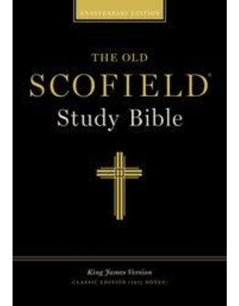 Old Scofield Study Bible, Black Genuine Leather, Classic Edition