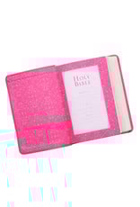 Large Print Pink Compact Bible