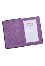 Large Print Purple Compact Bible