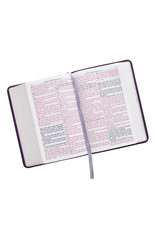 Large Print Purple Compact Bible