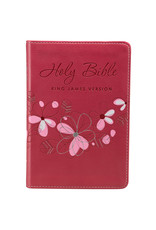 Pink Faux Compact Bible