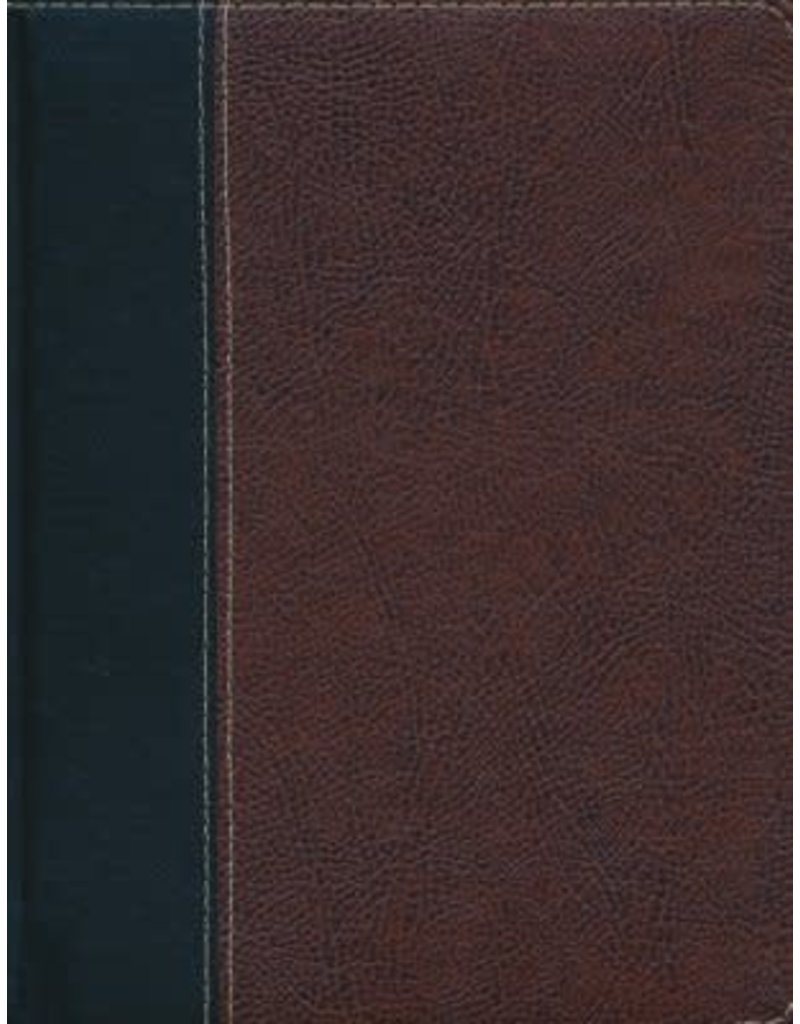 Notetaking Bible Black/Brown Bonded