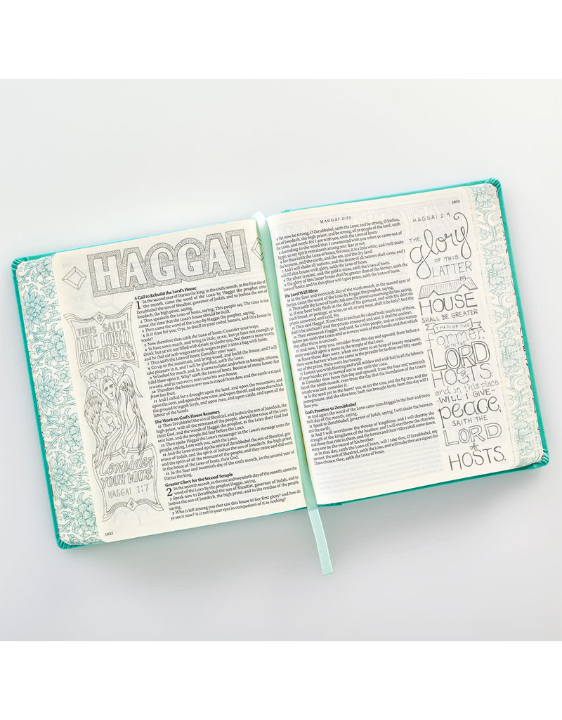 My Creative Bible Aqua Hardcover