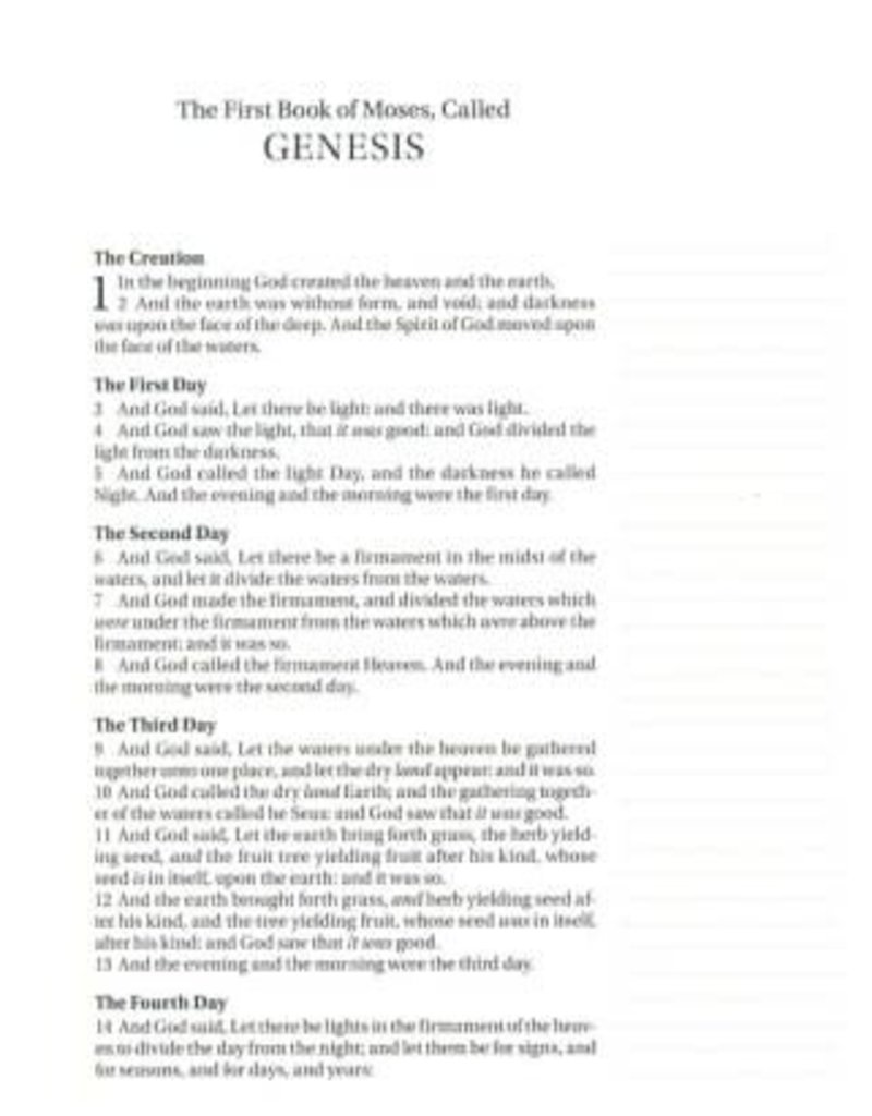 KJV, Journal the Word Bible, Large Print, Bonded Leather, Brown, Red Letter Edition