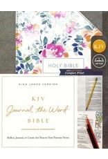 Journal the Word Bible Pink Floral Hardcover
