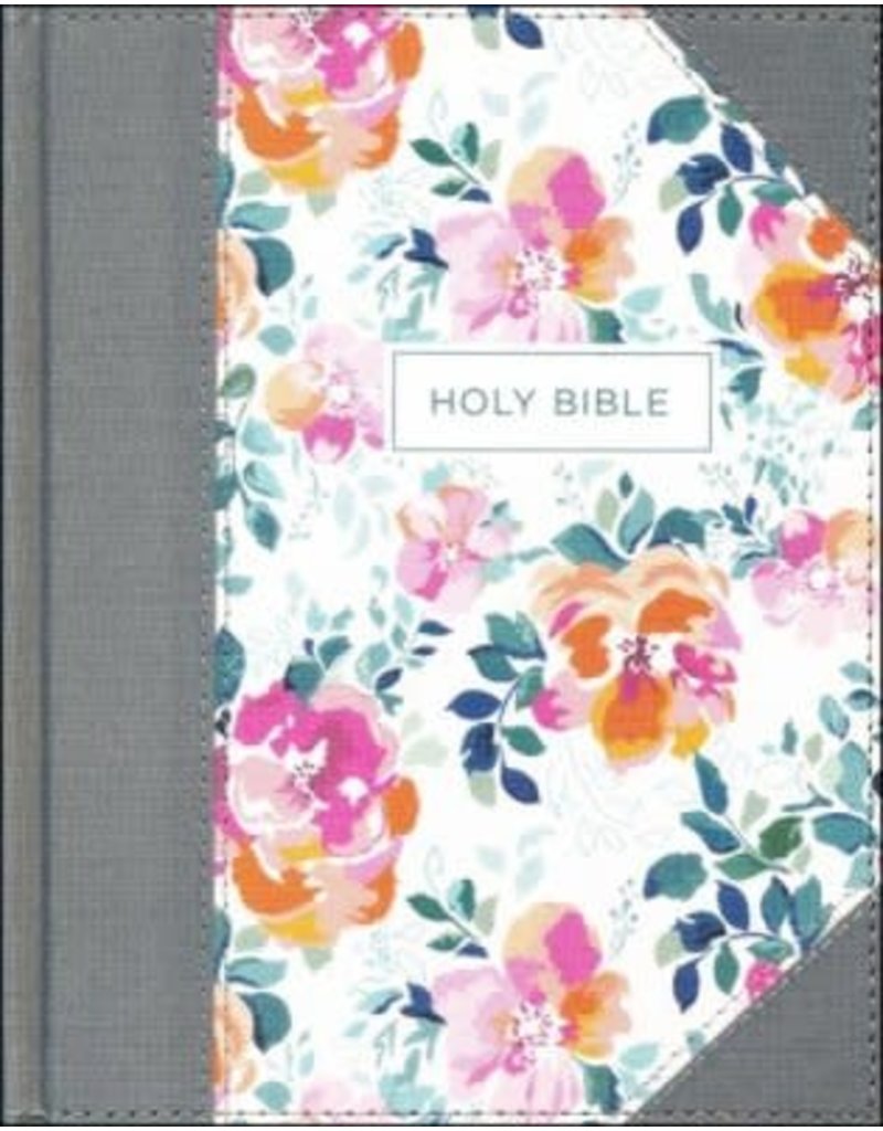 Journal the Word Bible Pink Floral Hardcover