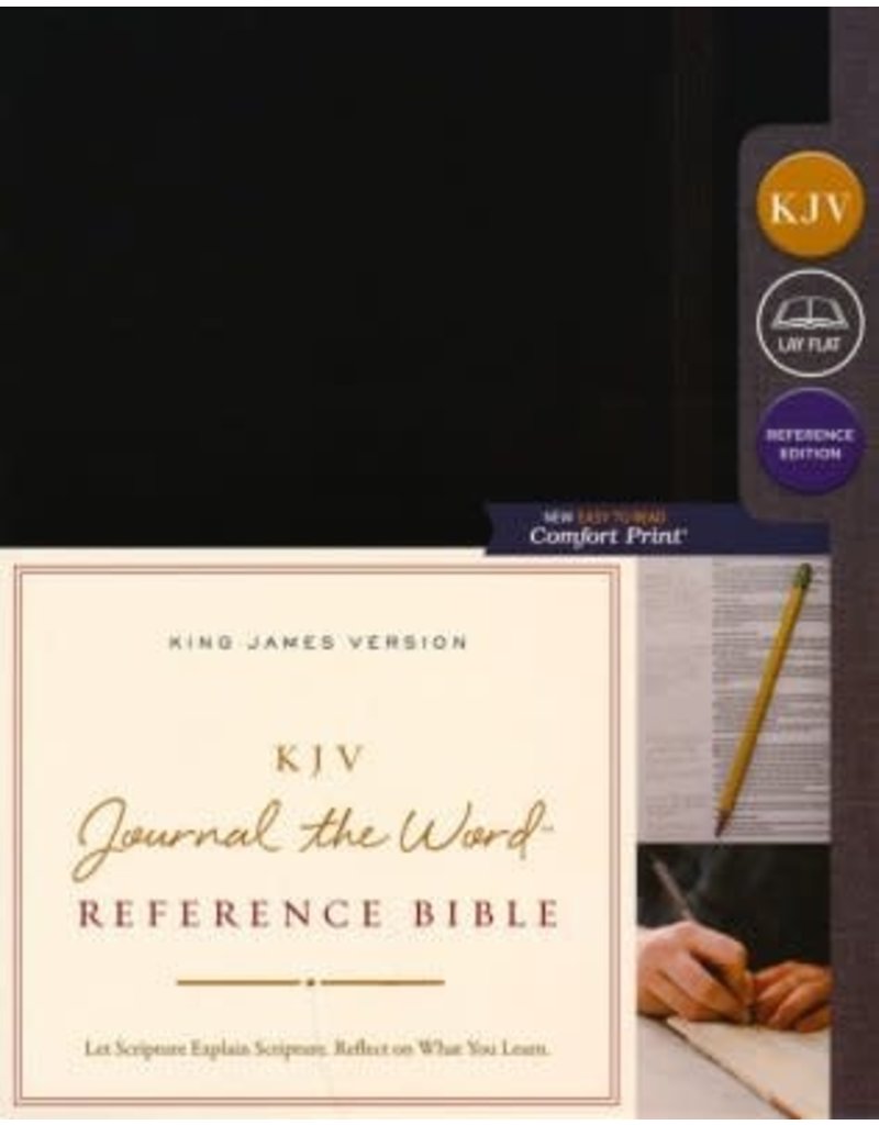 Journal the Word Reference Bible Black Hardcover