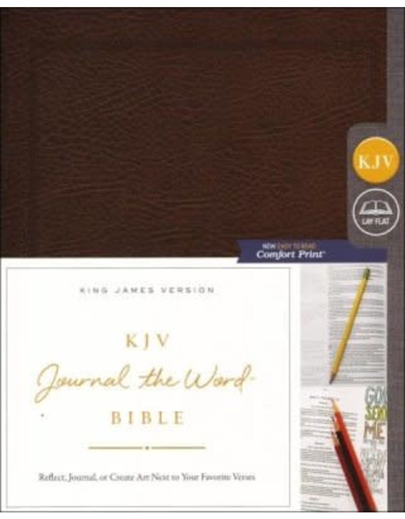 Journal the Word Bible Brown Bonded Leather