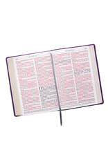 Super Giant Print Bible Purple Leathersoft