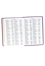 Super Giant Print Bible Purple Leathersoft