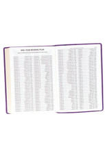 Super Giant Print Bible Purple Leathersoft