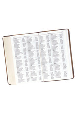 Giant Print Standard Bible Brown Portfolio Design Leathersoft