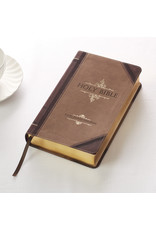 Giant Print Standard Bible Brown Portfolio Design Leathersoft