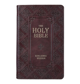 Giant Print Standard Bible Brown With Thumb Index