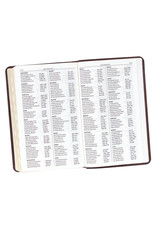 Giant Print Standard Bible Brown With Thumb Index