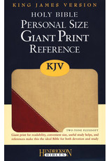 Personal Size Giant Print Red/Sand Flexisoft