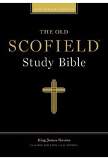 Old Scofield Study Bible Burgundy Genuine Leather Thumb-Indexed