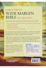 Large Print Wide Margin Bible Duo Tone Brown LuxLeather