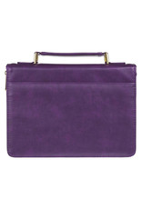 Amazing Grace Purple Faux Leather Fashion Bible Cover